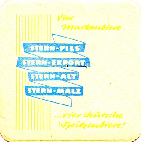 essen e-nw stern stern quad 1a (185-vier markenbiere-blaugelb)